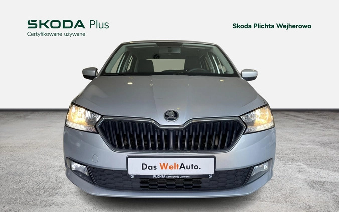 Skoda Fabia cena 49900 przebieg: 121569, rok produkcji 2021 z Frombork małe 466